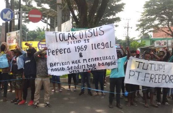 Dokumentasi Aksi Aliansi Mahasiswa Papua